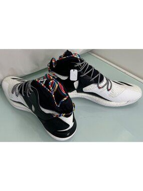 Adidas D Rose Men Sneaker Basketball Shoes Size 20 Black History Month BY3475